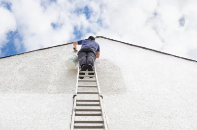 Peinture extérieure au Vigen — façades et ravalement